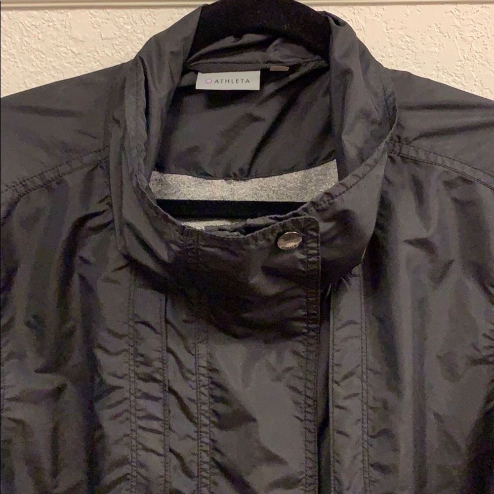 Athleta cropped lined jacket